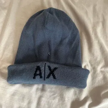 Armani Exchange 그레이 니트 모자 UNI