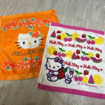 키티 타월 산리오