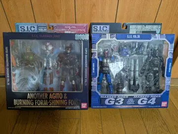 미개봉 새상품 sic 가면라이더 G3 & 가면라이더 G4 아더 아기토