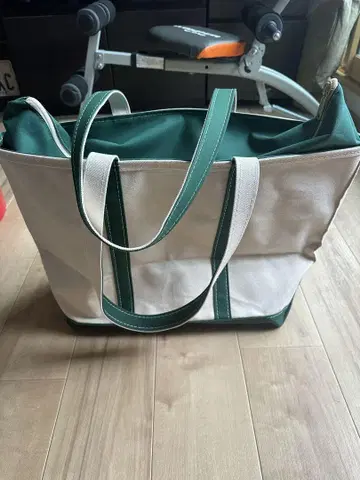 L.L.Bean USA제 보트 앤 토트 라지 그린