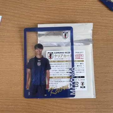 미토마 SAMURAI BLUE 클리어 카드