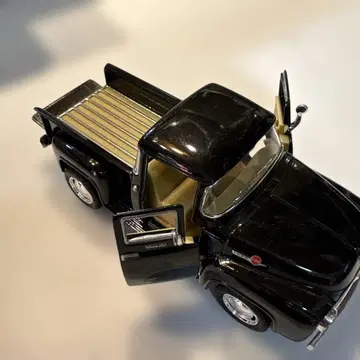 [ 묶음 구매 할인 가능 ] 블랙 트럭 미니카 2도어 적재함 포함