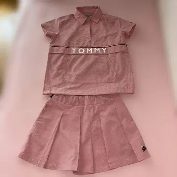 TOMMY HILFIGER 체크 무늬 셋업