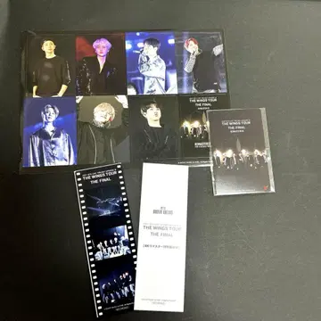 BTS 영화 입장 혜택 THE WINGS TOUR FINAL 3종 세트