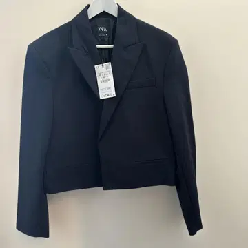 ZARA 네이비 테일러드 자켓 M