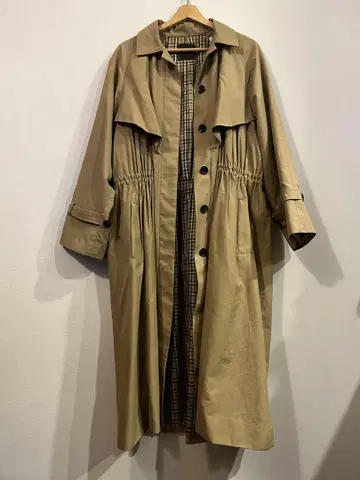 moussy 플레어 트렌치코트
