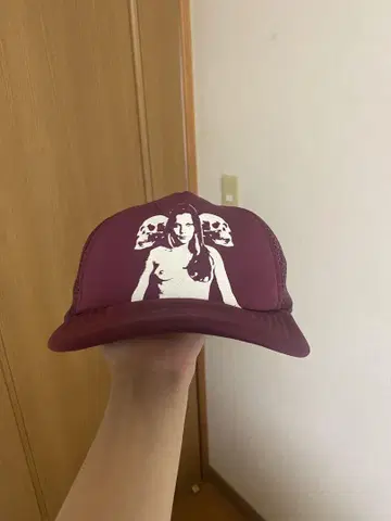 MYSTIC GARNET 버건디 메쉬 캡