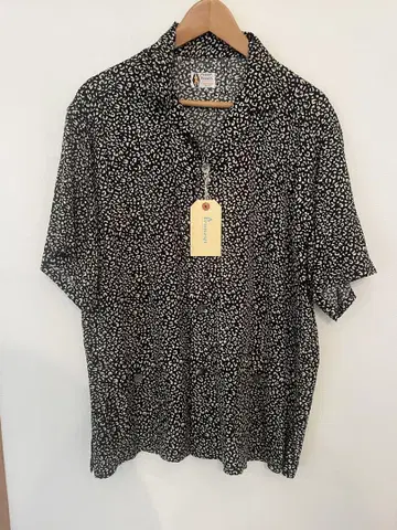 Penney's 반팔 셔츠 레오파드