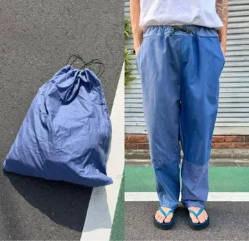 SLIDERSTORE 런드리 백을 해체하여 만든 easy pants