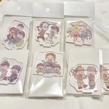 오소마츠 6쌍둥이 캔두 아크릴 스탠드 7개 세트