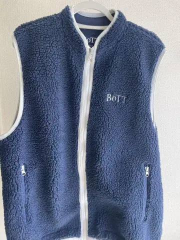 BoTT 네이비 보아 다운 베스트 L 사이즈