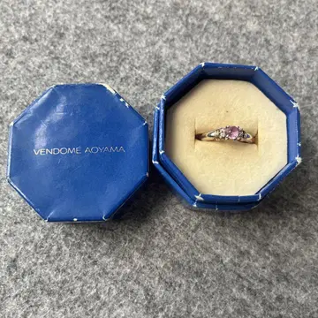 VENDOME AOYAMA 핑크 반지 9호
