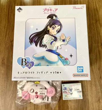 제일복권 프리큐어 B상 화이트 피규어 외 3점 세트