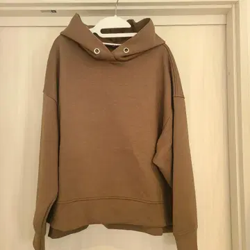 [ Re:EDIT ] 브라운 후드 부착 후드티