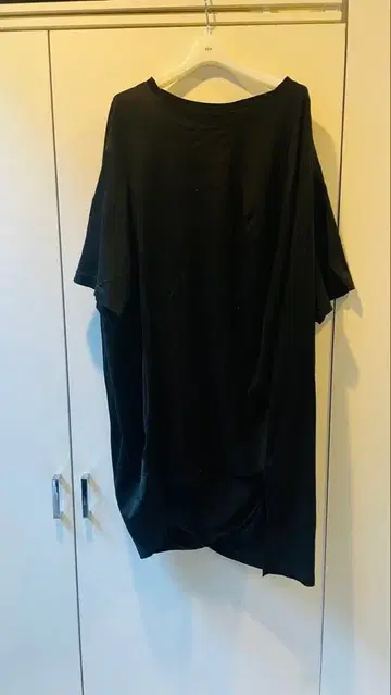 ANREALAGE BALL T-SHIRT 블랙 오버사이즈 티셔츠