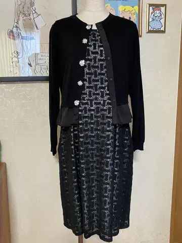 경사용 mistico 원피스 DoCLASSE 가디건 미사용 L 사이즈