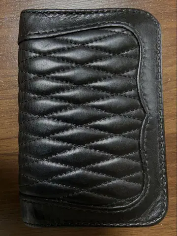 백드롭 가죽 지갑 트래커 지갑