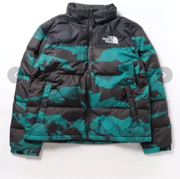 THE NORTH FACE 카모플라쥬 눕시 다운 자켓