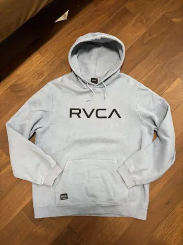 RVCA 라이트 블루 후드티 M 루카