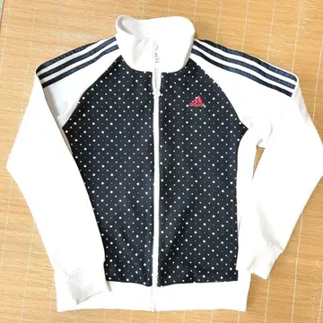adidas 여성용 도트 무늬 집업 자켓 M 사이즈