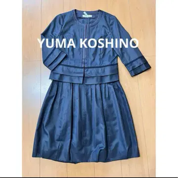 YUMA KOSHINO 수트 자켓 스커트 네이비 컬러 38