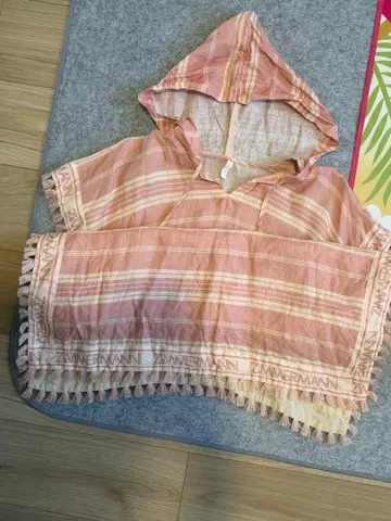 ZIMMERMANN 린넨 프린지 판초