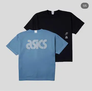 asics sport style 오버 사이즈 티셔츠