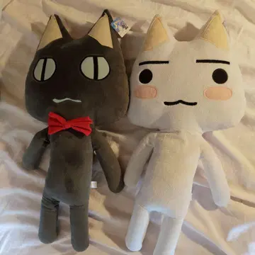 어디든지 함께 봉제 인형 세트 잠옷냥 약 85cm