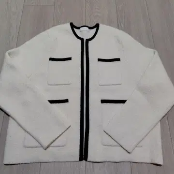 Ballsey 화이트 가디건 S