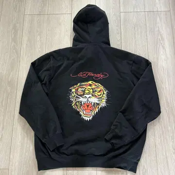 ED HARDY 타이거 맨투맨 후드티 L