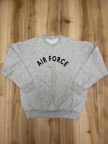 구제 의류 Air Force 그레이 맨투맨 M 사이즈