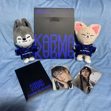 skzoo karma 봉제 인형 세트 2 모자 관계