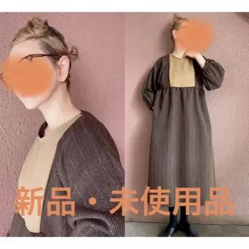 미사용 새상품 인기 작가 RATA 어른 걸리시 루즈핏 원피스