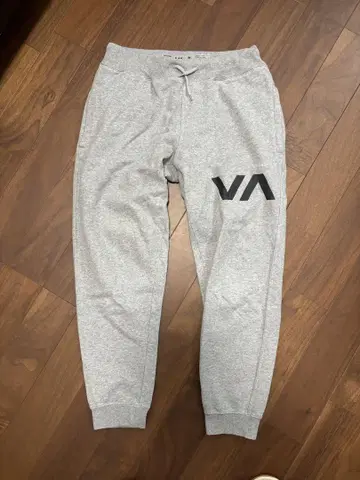 RVCA 그레이 조거 스웨트 팬츠 M 루카
