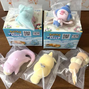 [ 포켓몬 센터 한정판 ] 포켓몬 슬립 포케슬리 피규어 시안의 모래사장