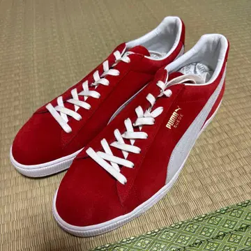 PUMA JAPAN Suede TAKUMI  레드/화이트 스니커즈