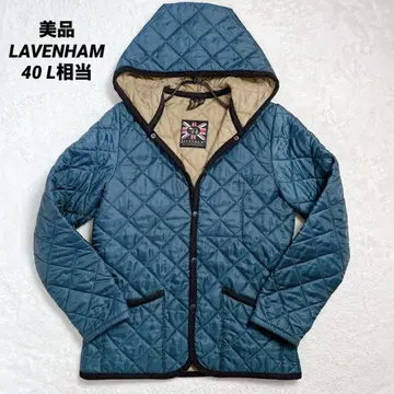 새상품급 lavenham 퀼팅 자켓 클레이던 40 빅 후드