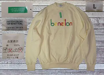 데드스탁 BENETTON 베네통 올드 맨투맨 L 사이즈