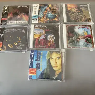 Helloween CD 세트 7매 국내반