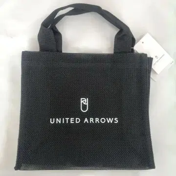 [ 미사용 새상품 ] UNITED ARROWS 로고 메쉬 토트백 S