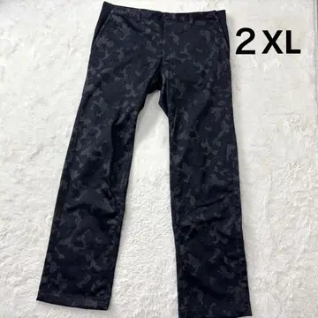 새상품급 2XL 빅 사이즈 골프 속기모 카모플라쥬 카모플라주 CLUNK