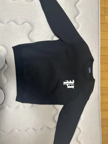 팻랭크 블랙 맨투맨 L