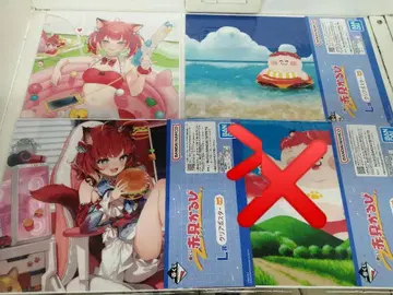 아카미 카루비 제일복권 L상 클리어 포스터 3종