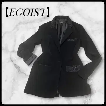 EGOIST 테일러드 자켓 블랙 S
