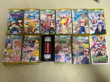 포켓몬스터 VHS 12개