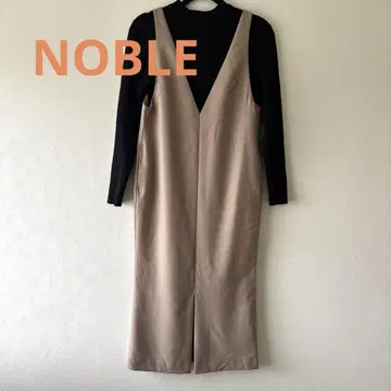 새상품급 NOBLE 오버롤 스커트 36 사이즈