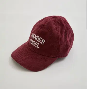 WANDER VOGEL 코듀로이 캡 버건디 (신 존)
