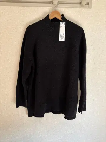 UNIQLO +J 프리미엄 라무 케이블 하이넥 스웨터 3XL