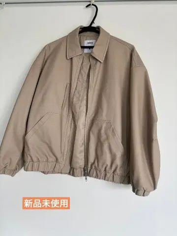 컨버스 converse tokyo 가죽 자켓 베이지 새상품