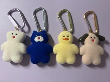 새상품급 mojojojo 키링 4종 세트